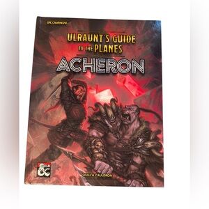 Dungeons & Dragons Ulraunt's Guide to the Planes: Acheron hardcover book